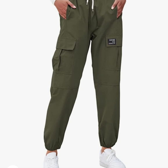 sangtree Pants - Sangtree army green cargo pants s